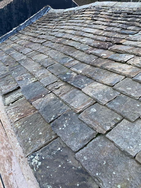 Reclaimed Yorkstone Barn Roofing Slate - Reclaimed Brick Company
