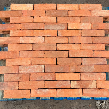 Reclamation 68mm Premium Soft Red Rubber Handmade Brick | Pack of 300 | Free Delivery - Reclaimed Brick Company