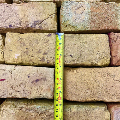 Reclamation London Yellow Stock Imperial Handmade Brick | Pack of 360 Bricks | Free Delivery - Reclaimed Brick Company