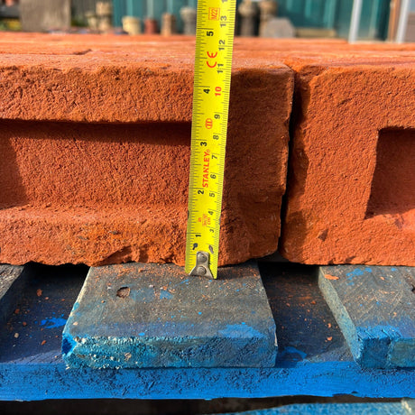 Reclamation Orange Handmade Imperial Brick | Pack of 300 Bricks | Free Delivery - Reclaimed Brick Company