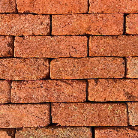 Reclamation Orange Handmade Imperial Brick | Pack of 300 Bricks | Free Delivery - Reclaimed Brick Company