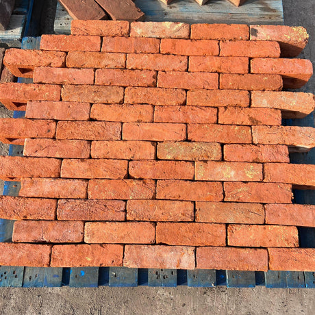 Reclamation Orange Handmade Imperial Brick | Pack of 300 Bricks | Free Delivery - Reclaimed Brick Company