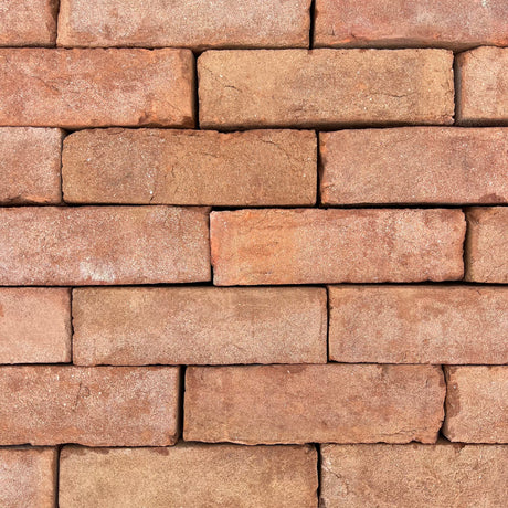 Reclamation Peach Handmade Imperial Brick | Pack of 300 | Free Delivery - Reclaimed Brick Company