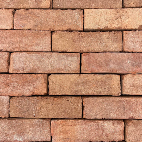 Reclamation Peach Handmade Imperial Brick | Pack of 300 | Free Delivery - Reclaimed Brick Company