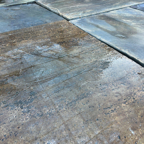 Reconstituted Concrete York Stone Paving Flag Stones - Reclaimed Brick Company