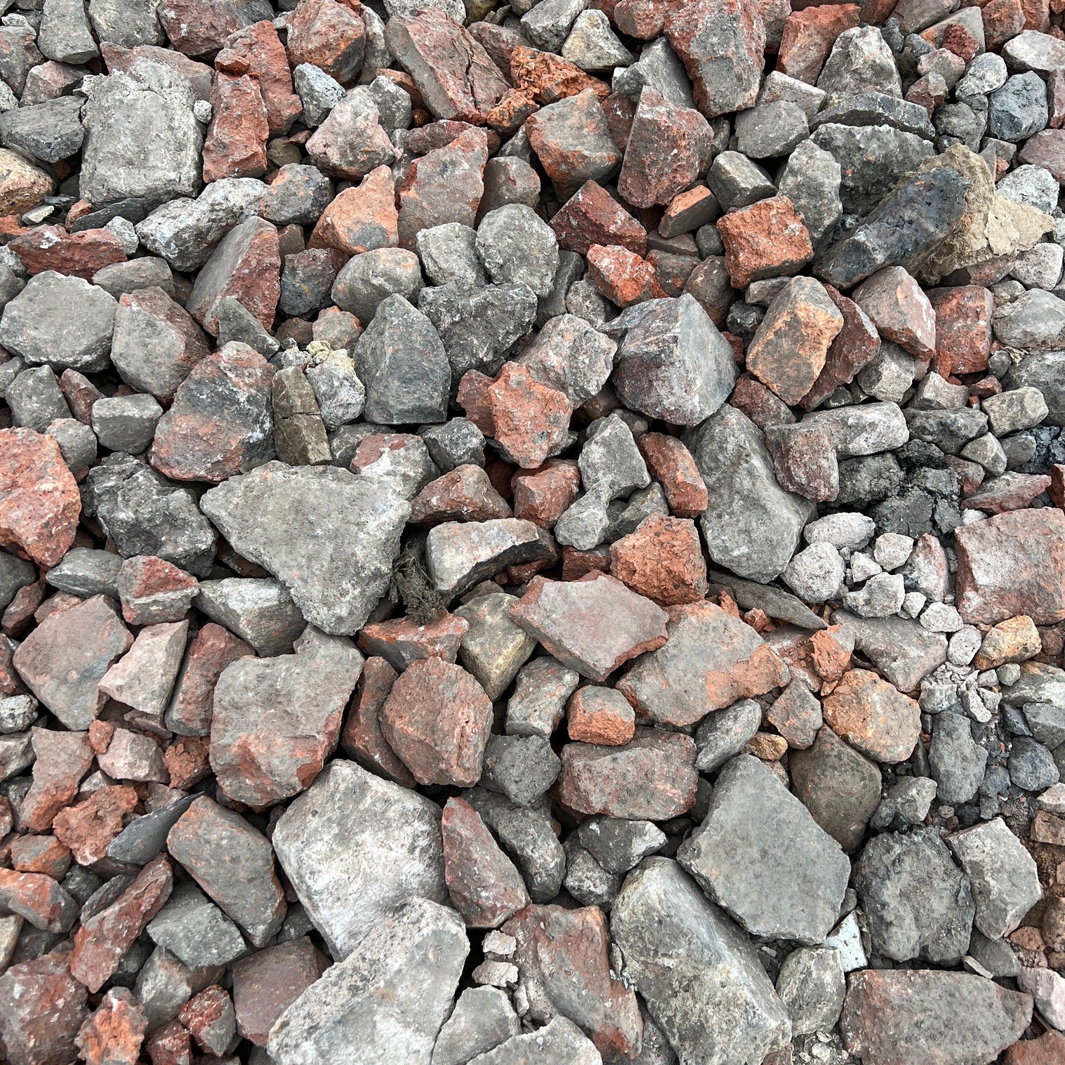 Recycled Aggregate in Ton Bulk Bags | Crushed Brick 6F2 – Reclaimed ...