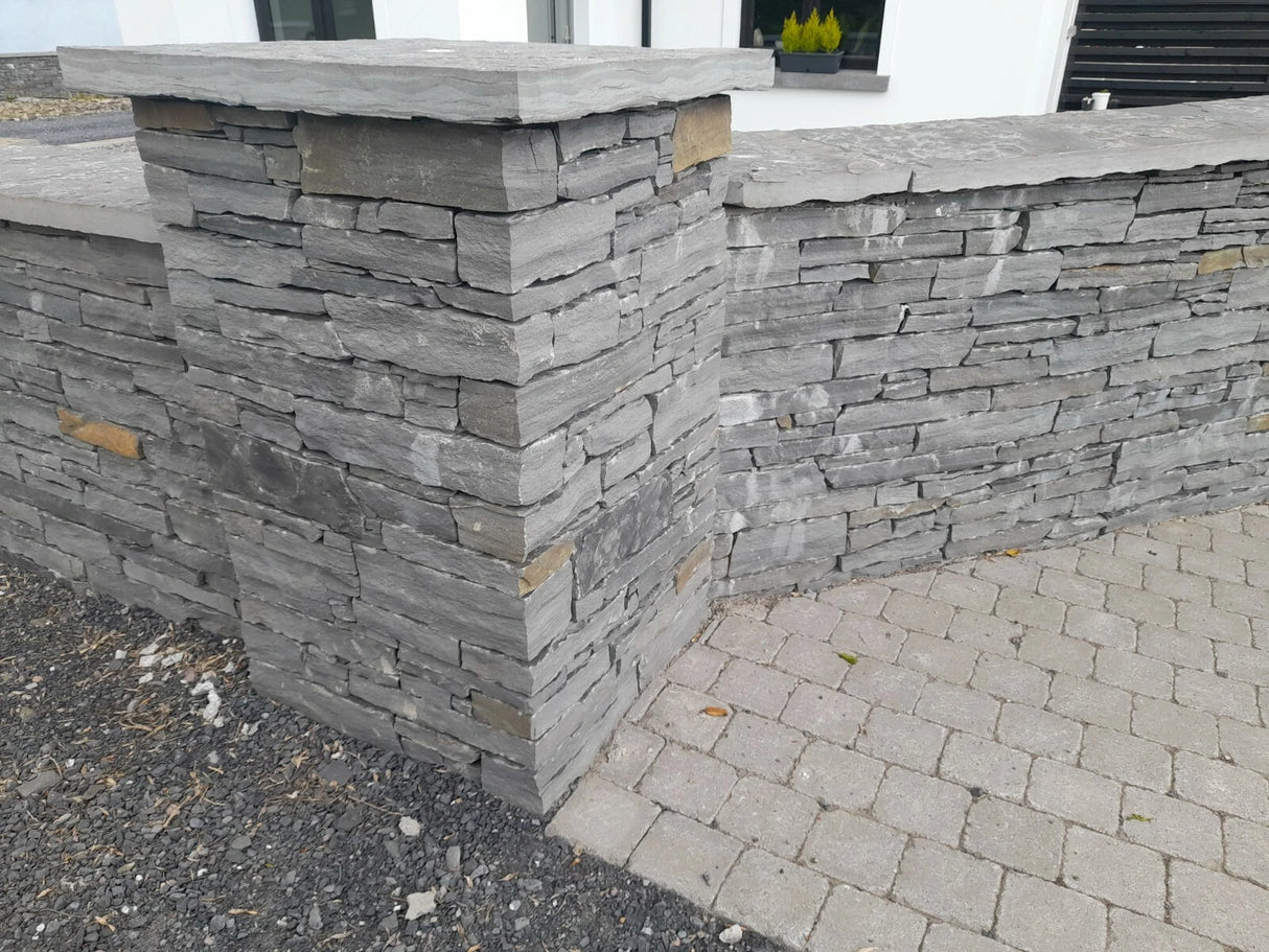 Liscannor Cropped Face Building Stone - Per Bag