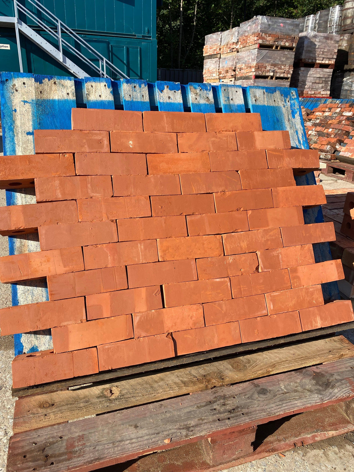 Smooth Orange Imperial Facing Brick - Reclaimed Brick Company