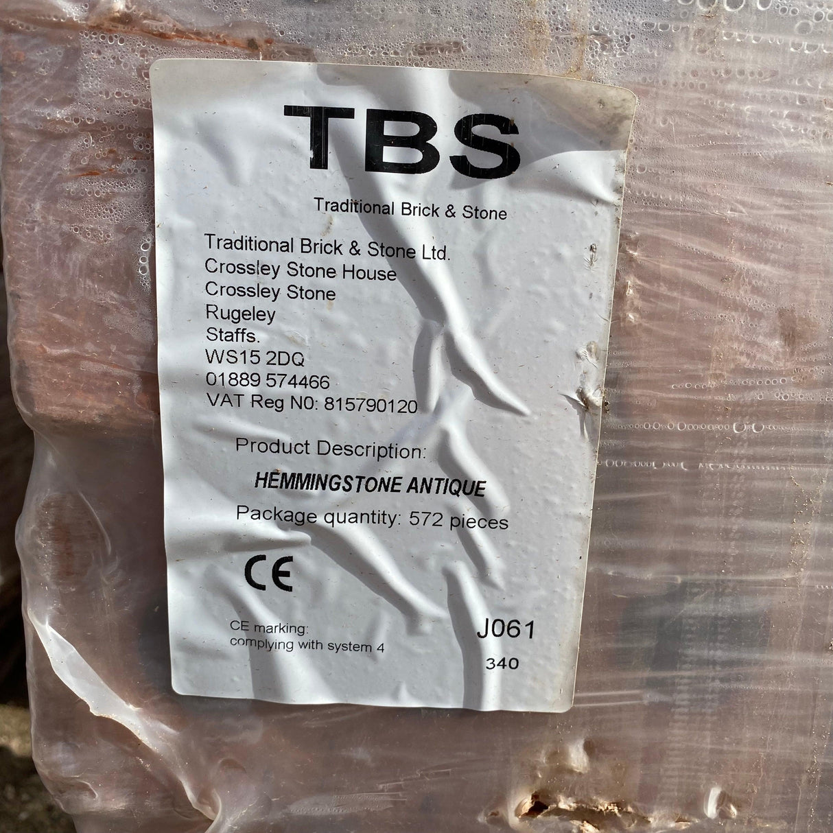 TBS Hemmingstone Antique - Reclaimed Brick Company