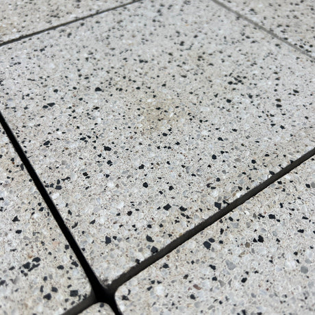 Tobermore 195x195x50 Polished Silver Concrete Paving Slabs - Reclaimed Brick Company