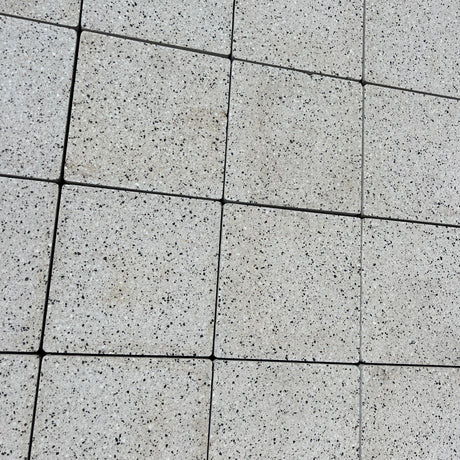 New Garden Polished Silver Concrete Paving Slabs - Reclaimed Brick Company