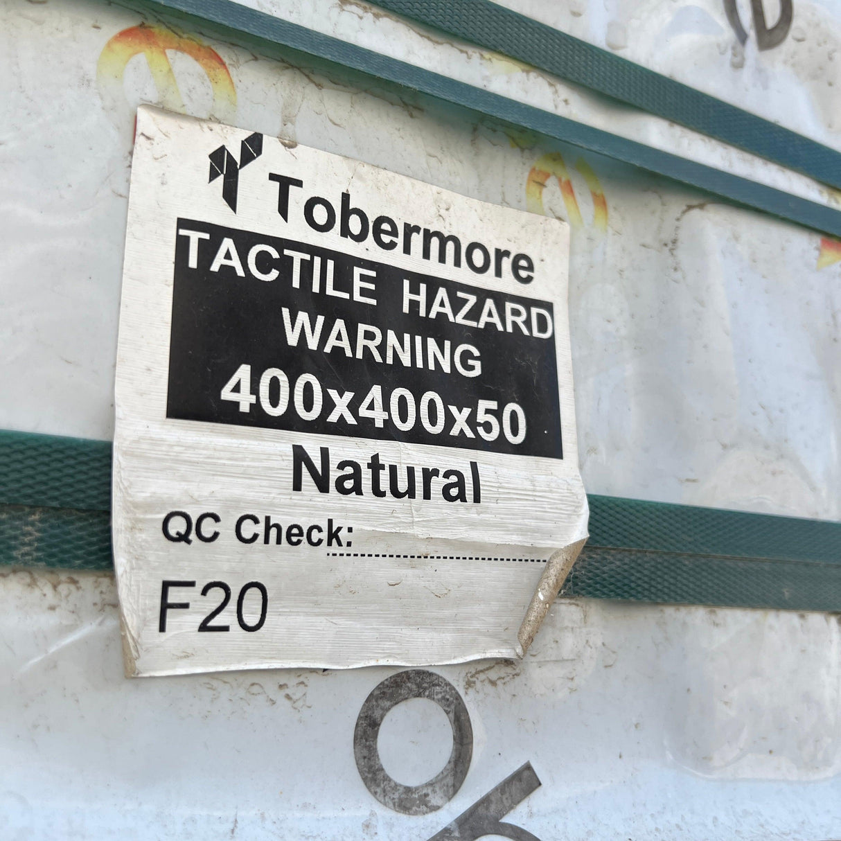 New Tobermore Hazard Warning Grey Paving Slabs - Reclaimed Brick Company