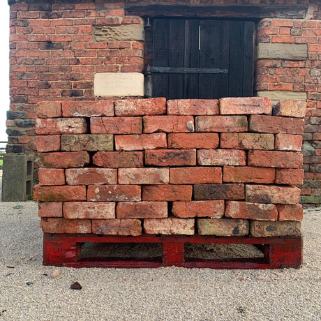 Tudor Handmade Wire Cut Reclaimed Bricks | Pack of 250 Bricks - Reclaimed Brick Company