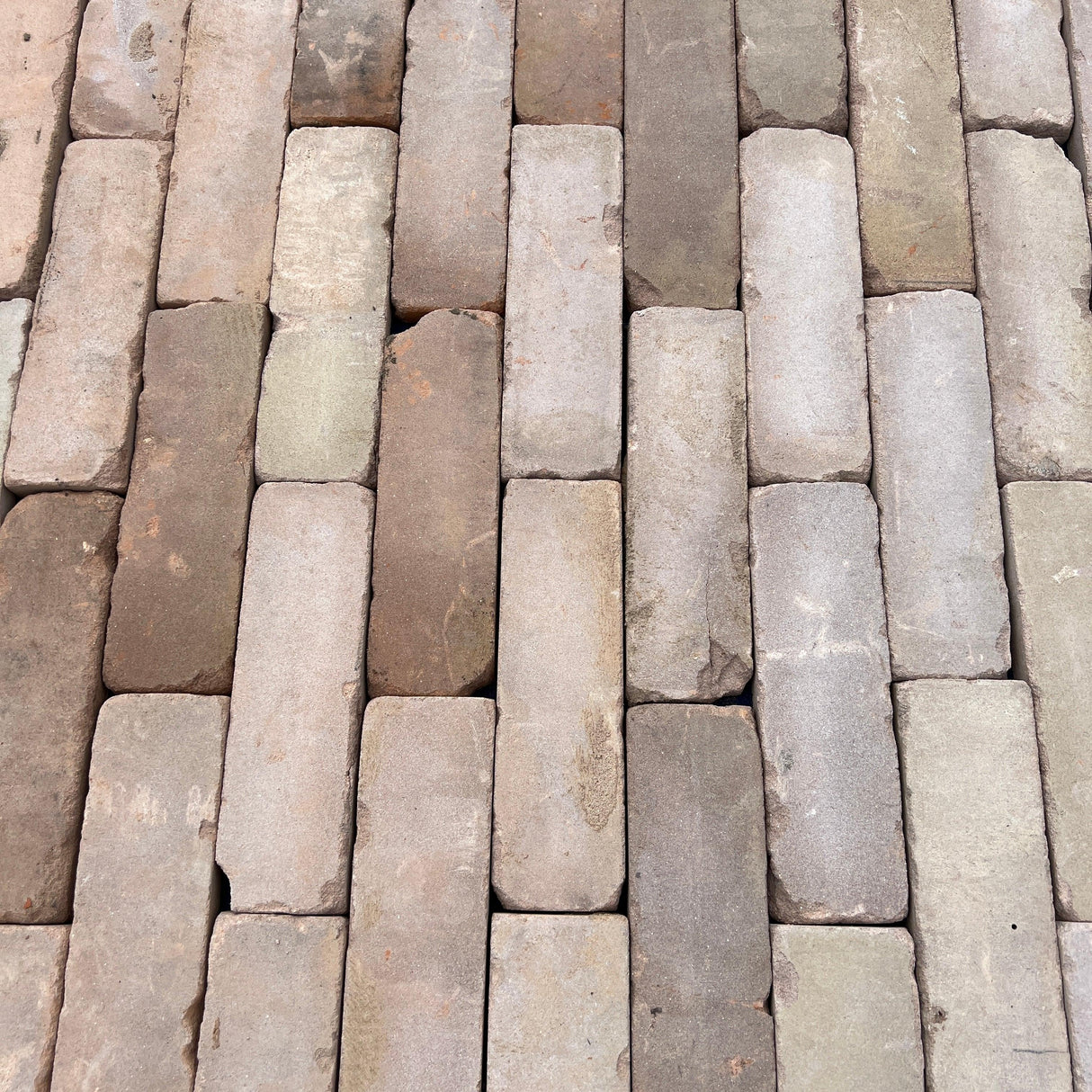 White Brick Slip / Tile - Cut From Real Reclaimed Bricks - Reclaimed Brick Company
