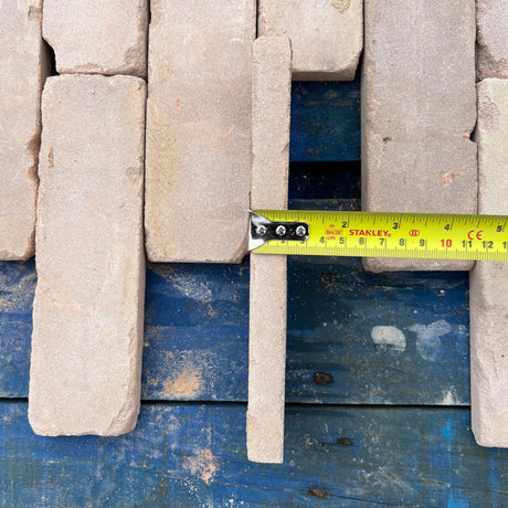 White Brick Slip / Tile - Cut From Real Reclaimed Bricks - Reclaimed Brick Company