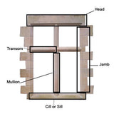 Reclaimed Stone Window Surround with Jambs